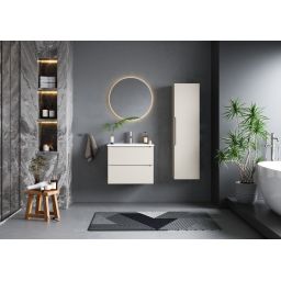 Megstyl Etna szafka 34,5x31,8x130 cm boczna wisząca kaszmir 2467