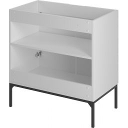 Megstyl Aspen szafka 80x45,8x82 cm podumywalkowa stojąca biała 2490