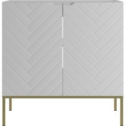 Megstyl Aspen szafka 80x45,8x82 cm podumywalkowa stojąca biała 2491