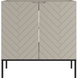 Megstyl Aspen szafka 80x45,8x82 cm podumywalkowa stojąca kaszmir 2493