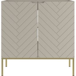 Megstyl Aspen szafka 80x45,8x82 cm podumywalkowa stojąca kaszmir 2494