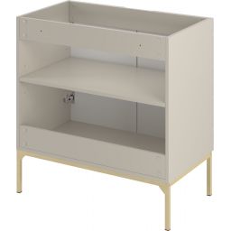 Megstyl Aspen szafka 80x45,8x82 cm podumywalkowa stojąca kaszmir 2494