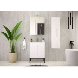 Megstyl Aspen szafka 60x45,8x82 cm podumywalkowa stojąca biała 2500