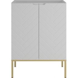 Megstyl Aspen szafka 60x45,8x82 cm podumywalkowa stojąca biała 2501