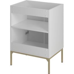 Megstyl Aspen szafka 60x45,8x82 cm podumywalkowa stojąca biała 2501