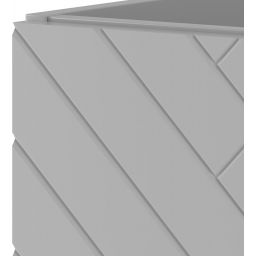 Megstyl Aspen szafka 60x45,8x82 cm podumywalkowa stojąca biała 2501