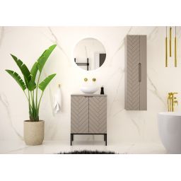 Megstyl Aspen szafka 60x45,8x82 cm podumywalkowa stojąca kaszmir 2503