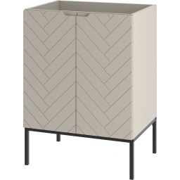 Megstyl Aspen szafka 60x45,8x82 cm podumywalkowa stojąca kaszmir 2503