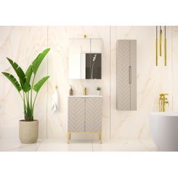 Megstyl Aspen szafka 60x45,8x82 cm podumywalkowa stojąca kaszmir 2504