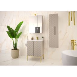 Megstyl Aspen szafka 60x45,8x82 cm podumywalkowa stojąca kaszmir 2504