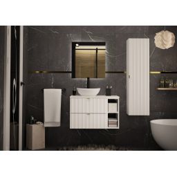 Megstyl Arcos szafka 60x45,8x50 cm podumywalkowa wisząca biała 2513