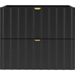 Megstyl Arcos szafka 60x45,8x50 cm podumywalkowa wisząca czarna 2514