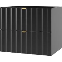 Megstyl Arcos szafka 60x45,8x50 cm podumywalkowa wisząca czarna 2514