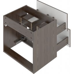 Megstyl Stella szafka 60x45,8x50 cm podumywalkowa wisząca orzech 2538