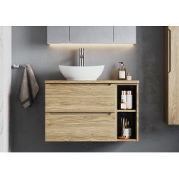 Megstyl Etna szafka 60x45,8x50 cm podumywalkowa wisząca dąb olejowany 2551