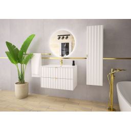 Megstyl Arcos szafka 80x45,8x50 cm podumywalkowa wisząca biała 2583