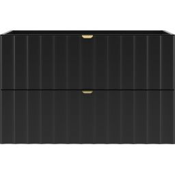 Megstyl Arcos szafka 80x45,8x50 cm podumywalkowa wisząca czarna 2584