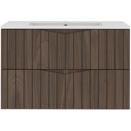 Megstyl Stella szafka 80x45,8x50 cm podumywalkowa wisząca orzech 2608