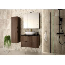 Megstyl Stella szafka 80x45,8x50 cm podumywalkowa wisząca orzech 2608