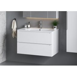 Megstyl Etna szafka 80x45,8x50 cm podumywalkowa wisząca biała 2619