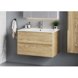 Megstyl Etna szafka 80x45,8x50 cm podumywalkowa wisząca dąb olejowany 2621