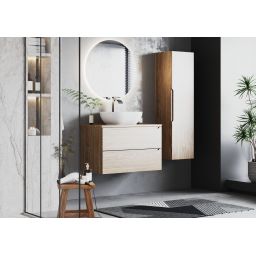 Megstyl Etna szafka 80x45,8x50 cm podumywalkowa wisząca dąb olejowany 2621