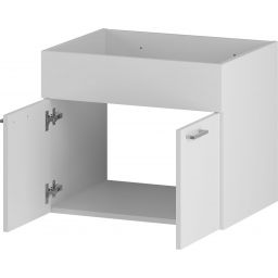 Megstyl Ceniza szafka 60x45,6x50 cm podumywalkowa wisząca biała 4922