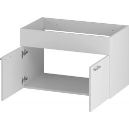 Megstyl Ceniza szafka 80x45,6x50 cm podumywalkowa wisząca biała 4940