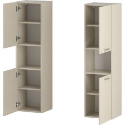 Megstyl Ceniza szafka 34,5x31,6x130 cm boczna wisząca kaszmir 4947