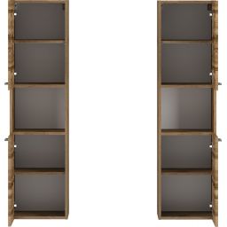 Megstyl Ceniza szafka 34,5x31,6x130 cm boczna wisząca dąb wotan 4948