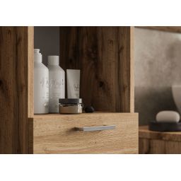 Megstyl Ceniza szafka 34,5x31,6x130 cm boczna wisząca dąb wotan 4948