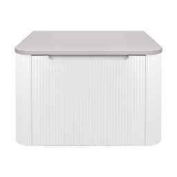 Oltens Hamnes szafka 60 cm podumywalkowa wisząca z blatem biały mat/kaszmir 68667000