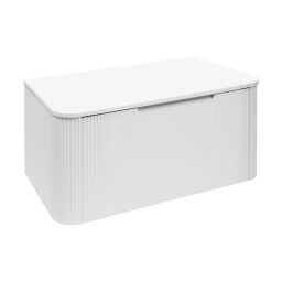 Oltens Hamnes szafka 80 cm podumywalkowa wisząca z blatem biały mat 68669000