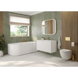 Oltens Kalla umywalka 100,2x46 cm meblowa LavaForm biały mat 40208900