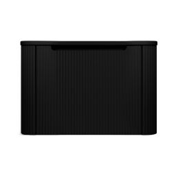 Oltens Hamnes szafka 60 cm podumywalkowa wisząca z blatem czarny mat 68665300