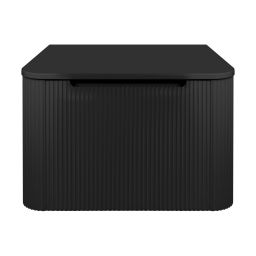 Oltens Hamnes szafka 60 cm podumywalkowa wisząca z blatem czarny mat 68665300