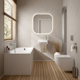 Oltens Lykke wanna prostokątna 170x70 cm biała 10011000