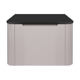 Oltens Hamnes szafka 60 cm podumywalkowa wisząca z blatem kaszmir/czarny mat 68667900