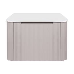 Oltens Hamnes szafka 60 cm podumywalkowa wisząca z blatem kaszmir/biały mat 68666900