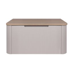 Oltens Hamnes szafka 80 cm podumywalkowa wisząca z blatem kaszmir/dąb 68672900