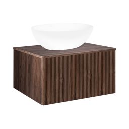 Ksuro 02 szafka 60x46,6x30 cm podumywalkowa wisząca orzech 50002060