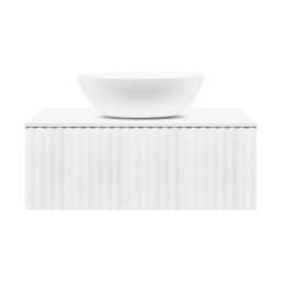 Ksuro 02 szafka 80x46,6x30 cm podumywalkowa wisząca biała 50003000