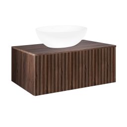 Ksuro 02 szafka 80x46,6x30 cm podumywalkowa wisząca orzech 50003060