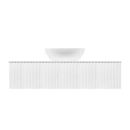 Ksuro 02 szafka 120 cm podumywalkowa wisząca z blatem biały mat 58004000