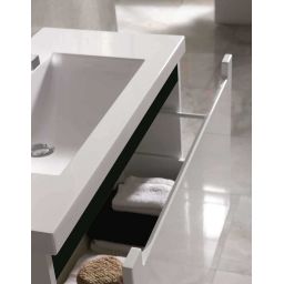 Oltens Jog szafka 60x38,5x47 cm podumywalkowa wisząca biała 60000000