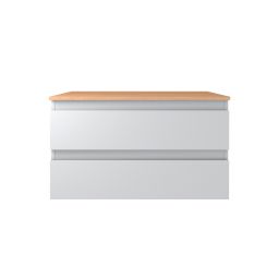 Oltens Vernal szafka 80 cm podumywalkowa wisząca szary mat 60001700