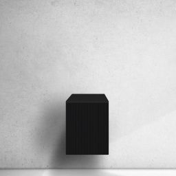 Oltens Lun szafka podumywalkowa 40 cm czarny mat 60026300