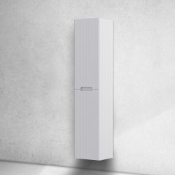 Oltens Hamnes szafka 160 cm boczna wisząca biały mat 60038000