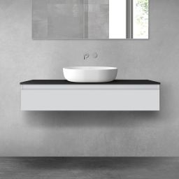 Oltens Vernal szafka 120 cm podumywalkowa wisząca szary mat 60012700