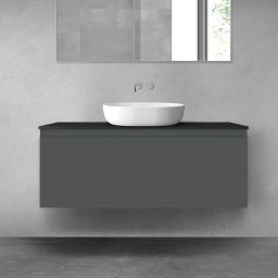 Oltens Vernal szafka 120 cm podumywalkowa wisząca grafit mat 60016400